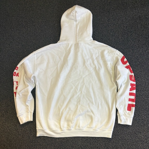 Upsahl Thriving Men’s XL White Hoodie Sweatshirt Gildan - Picture 3 of 5